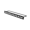 Professional Aluminum 19” rack mount panel Roxtone RACK1U12