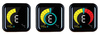 Clip Tuner J&H Technology Black Square 