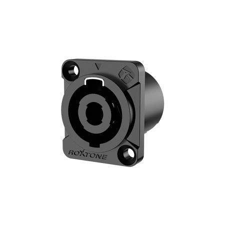 Gniazdo głośnikowe tablicowe panelowe Roxtone RS4MD-T 4-pin