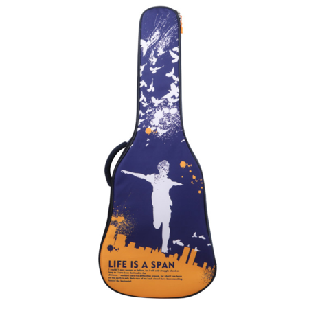 Pokrowiec na gitarę akustyczną Hard Bag B-1913-41" Blue