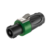 Wtyk głośnikowy zielony 4-pin Roxtone RS4F-N-GN 
